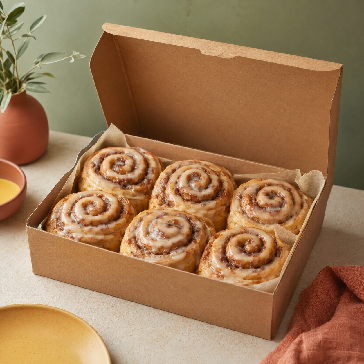 Cinnamon Roll Box